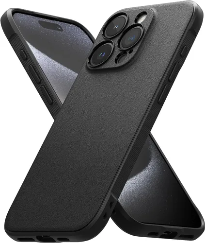 Vista 28 de Ringke Onyx - Funda para iPhone 15 Case, [Se Siente Bien en la Mano] resistente al aceite y a la suciedad, cubiertas individuales para lentes