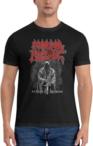 Vista 3 de PEYDEN Morbid Angel T Shirt Men Summer Fashion Breathable Cotton Round Neckline Shirt Sports Fitness Short Sleeve Tees