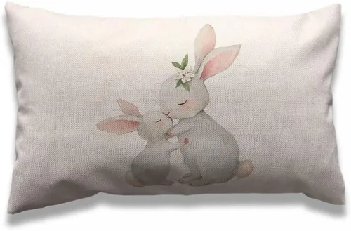 Vista 16 de AOYEGO Funda de almohada de cactus de 12 x 20 pulgadas, diseño de flores de cactus, plantas del desierto, botánica, rectangular, fundas de almohada