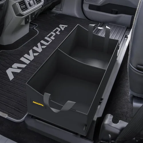 Vista 9 de MIKKUPPA Almacenamiento bajo asiento para camioneta - Reemplazo para Ford F150 F250 F350 2015-2024, bolsa organizadora de caja de herramientas
