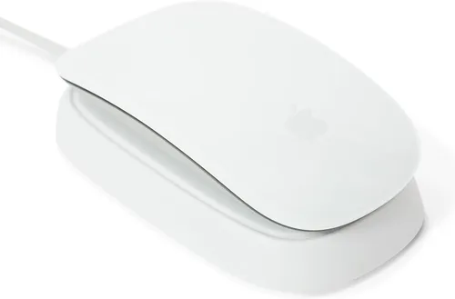 Vista 8 de Ascrono - Estación de carga compatible con Apple Magic Mouse 2 - Negro - Accesorios perfectos Utilizable como base de carga, soporte y cargador