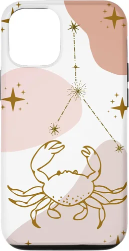 Vista 28 de Cancer Celestial Zodiac Sign Constellation Pastel Aesthetic Case for iPhone 17