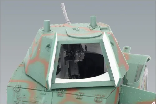 Vista 5 de ICM Modelos Panhard 178 AMD-35 WWII Kit de modelos blindados franceses