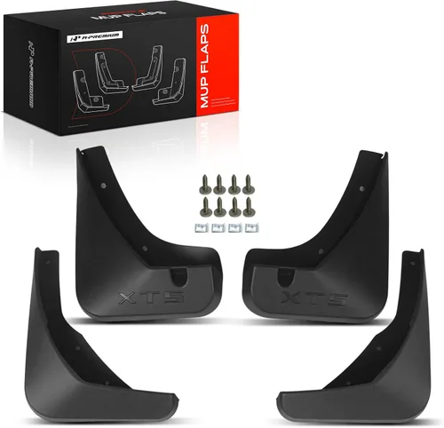 Vista 12 de A-Premium Juego de 4 protectores contra salpicaduras de barro compatibles con Cadillac XT4 2019-2020, Sport Utility de 4 puertas, con accesorios