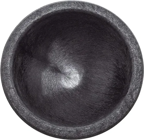 Vista 8 de Restaurantware -Cuenco para salsa de 4 onzas, 1 cuenco Molcajete de diseño de 3 patas, apto para microondas, lavavajillas, recipiente de plástico