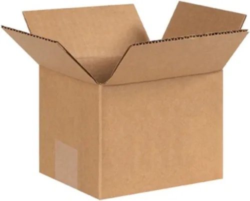 Vista 7 de Secure Seal - Paquete de 200 cajas de cartón corrugado de 4 x 4 x 4 pulgadas, envío, envío, cajas de cartón móvil