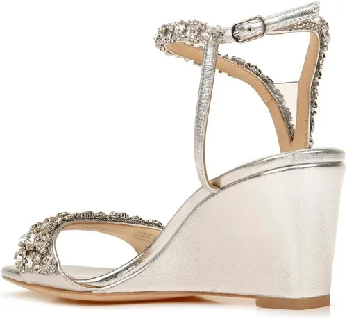 Vista 9 de Badgley Mischka Sandalias de cuña Gali para mujer