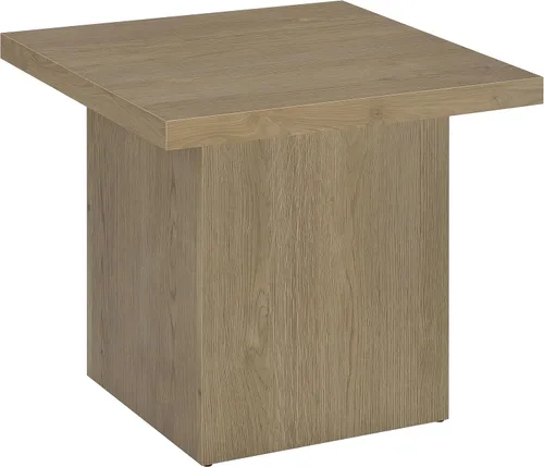 Vista 13 de Coaster Devar 710887 - Mesa auxiliar cuadrada para sala de estar, 23.5 Dark Pine