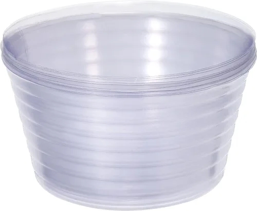 Vista 10 de MECCANIXITY - Platillo para maceta de 8 pulgadas, bandeja de goteo redonda de plástico transparente para flores, para interior y exterior, paquete