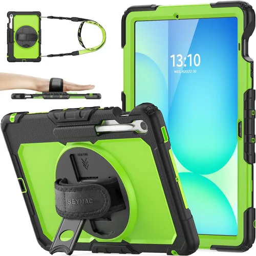 Vista 25 de SEYMAC stock Funda para Samsung Galaxy Tab S10 Lite / S10 FE / S9 FE 5G / S9 Funda para Tableta 10.9''/ 11'' Protectora con Protector de Pantalla
