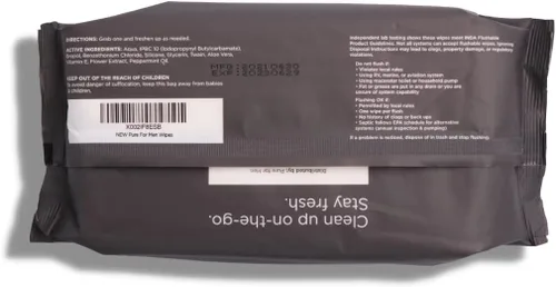 Vista 9 de Pure for Men Toallitas desechables Ayuda a eliminar el olor, 100% biodegradables, sin parabenos ni alcohol, vitamina E, micelar y aloe vera 48