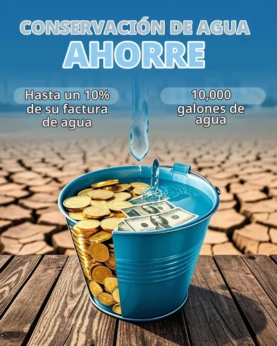 Vista 6 de Bomba de recirculación de agua caliente instantánea con válvula de derivación ajustable de acero inoxidable para calentadores de agua de tanque