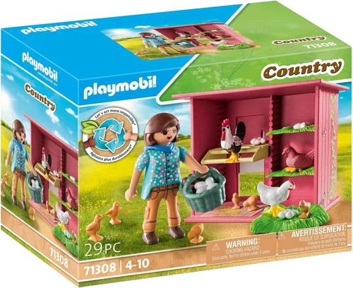 Vista 2 de Playmobil Casa de gallina