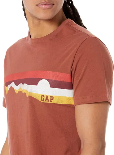 Vista 3 de GAP Men's Short Sleeve Graphic Tee T-Shirt