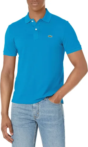 Vista 25 de Lacoste Camisa polo de manga corta para hombre Slim Fit L12.12 azul (Argentine Blue)
