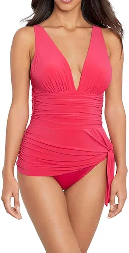 Vista 2 de MagicSuit Traje de baño de una pieza con tirantes ajustables para mujer