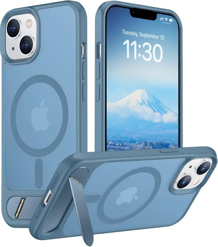 Vista 109 de Funda para iPhone 11 con compatibilidad magnética, [Soporte invisible incorporado][Compatible con MagSafe]