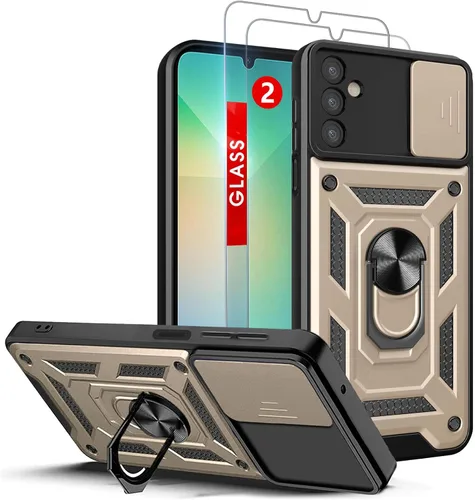 Vista 14 de Para Samsung Galaxy A13 5G Caso: Caja Del Teléfono Con Protector De Pantalla Para Samsung Galaxy A13 5G - Negro