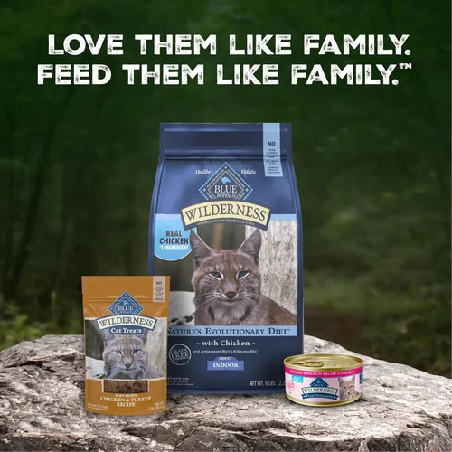 Vista 9 de Blue Buffalo Wilderness Wild Delights Carne Morsels - Alimento húmedo para gatos adultos, con alto contenido de proteínas y sin granos