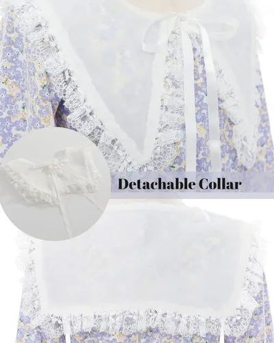 Vista 4 de Nuoqi - Vestidos de pionera para niñas, disfraz colonial