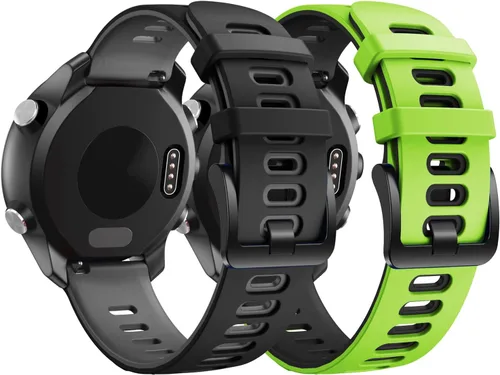 Vista 11 de NotoCity Correas de reloj Vivoactive 5/Vivoactive 3, Galaxy Watch 4/Watch 5/Active 2, correa de repuesto de silicona de 0.787 pulgadas para reloj