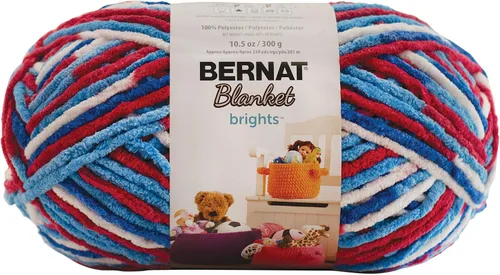 Vista 32 de Bernat Hilado para Manta Bright, Pow Púrpura Púrpura Pow