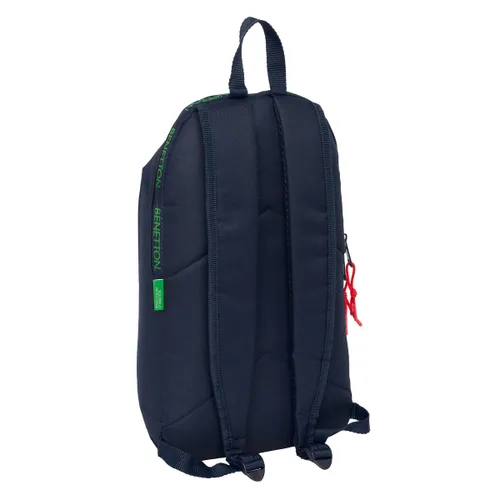 Vista 4 de Mochila Benetton Together Azul marino 22 x 39 x 10 cm