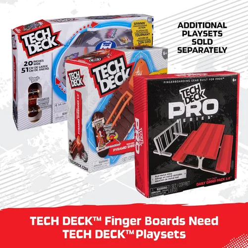 Vista 6 de TECH DECK Godzilla Sk8shop Bonus Pack Juego de diapasones personalizables