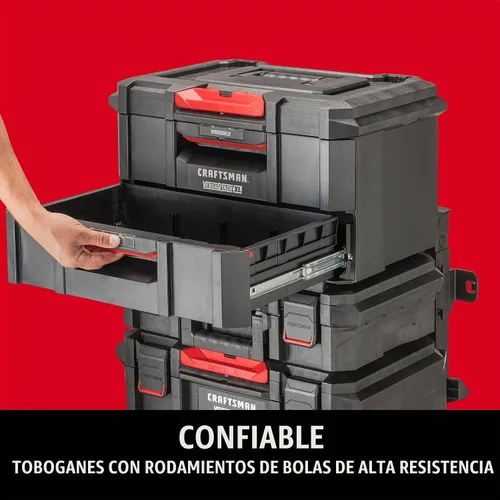 Vista 4 de CRAFTSMAN TRADESTACK Caja de herramientas, organizador de herramientas, unidad de cajón (CMST21404)