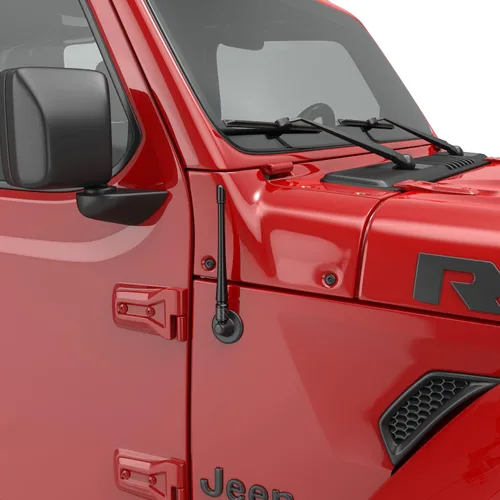 Vista 6 de Antena de 7 pulgadas compatible con Jeep Wrangler 2007+ y Gladiator 2020+