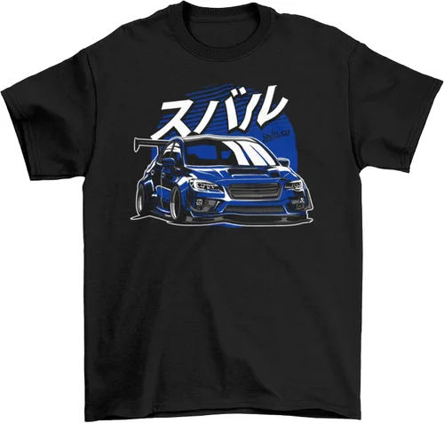 Vista 40 de Subie Generation Cars - Camiseta de manga corta para adultos, mecánico japonés de carreras, regalo para amantes de los automóviles, entusiastas