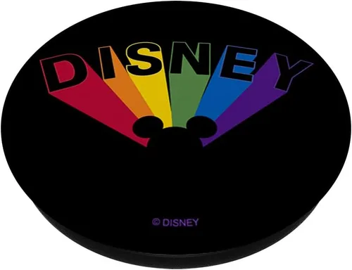 Vista 2 de Disney Pride 3D Rainbow Logo PopSockets Swappable PopGrip