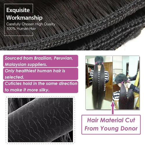 Vista 7 de Extensión de cola de caballo de cabello humano, onda de agua, pasta mágica, ondulado, natural, cola de caballo rizada 100% real, cabello Remy ondas