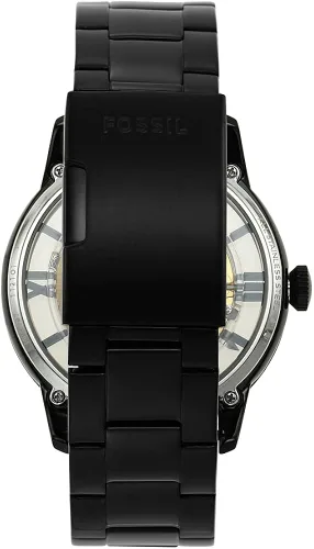 Vista 3 de Fossil - Reloj de pulsera automático y mecánico de estilo Townsman en acero inoxidable para hombre