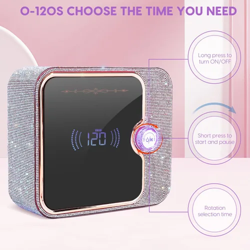 Vista 8 de Luz UV para uñas, lámpara UV recargable para uñas