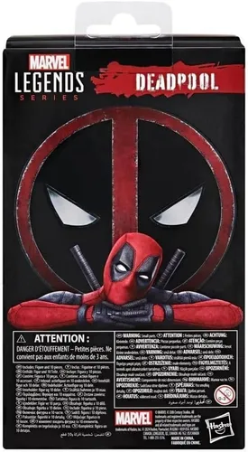 Vista 6 de Marvel Legends Series Deadpool, Deadpool 2 - Figura de acción coleccionable para adultos de 6 pulgadas