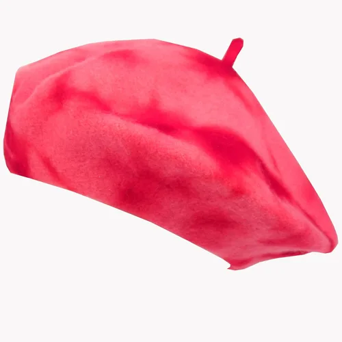 Vista 20 de WW004 Invierno 100% Lana Cálida Arte Francés Vasco Boina Tam Beanie Cap