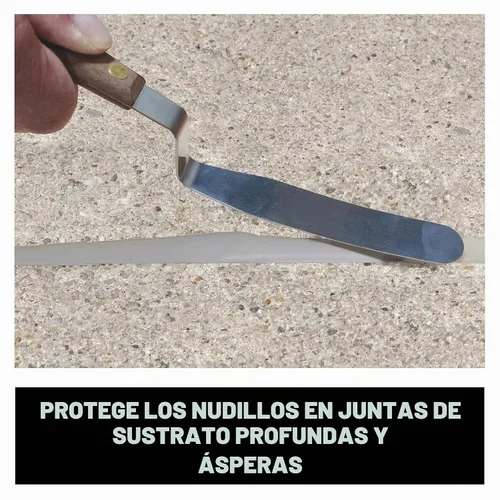 Vista 3 de Albion Engineering Classic Espátula de Calafateo Descentrada, Acero Inoxidable, Punta Cónica de 3/4" de Ancho x Hoja de 4" de Largo, 1258-4S