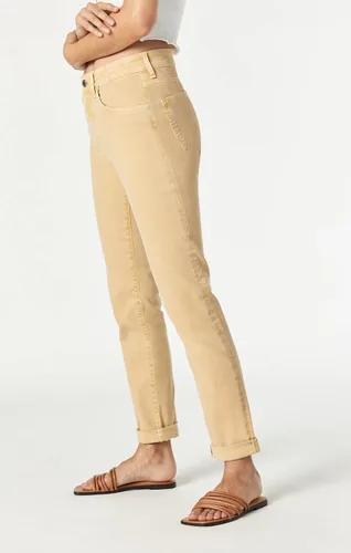 Vista 4 de Mavi Jeans ajustados estilo boyfriend de talle alto Kathleen para mujer