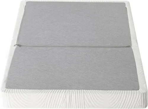 Vista 12 de Base somier para colchón perfil plegable bajo de 4 pulgadas Zinus, Acero