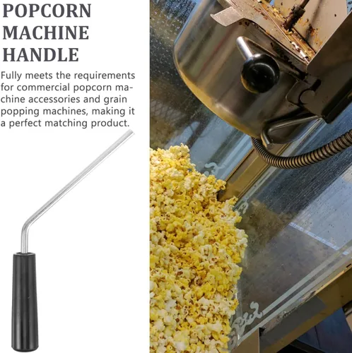 Vista 9 de PRETYZOOM Accesorios de mango de olla para máquinas comerciales de palomitas de maíz piezas de repuesto con mango de hervidor de agua, tapa superior