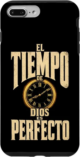 Vista 18 de Fe Cristiana El Tiempo De Dios ES Perfecto Vintage Clock Case for iPhone Air