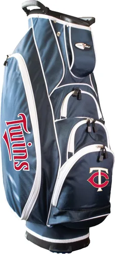 Vista 13 de Team Golf MLB - Divisor de club ligero de 10 vías, soporte de acción de resorte, bolsillo enfriador aislado, guante de velcro y soporte