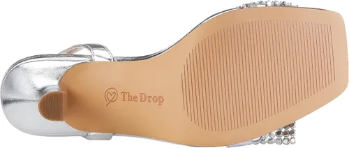 Vista 4 de The Drop Sandalia Kate de tacón con lazo para mujer