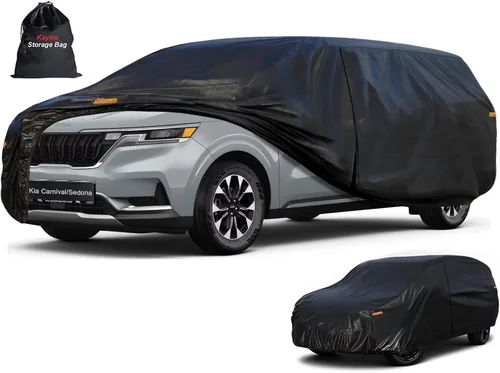 Vista 130 de Kayme Cubierta de auto SUV de 7 capas ajuste personalizado para BMW X1 (2009-2025), impermeable, para todo tipo de clima, para automóviles, cubierta