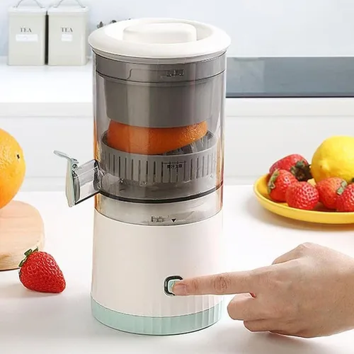Vista 2 de Exprimidor de separación automática actualizado 2025, máquina exprimidora recargable de verduras y frutas, exprimidor de pomelo y limón naranja