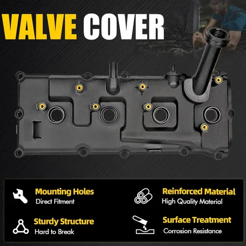 Vista 5 de Juego de tapas de válvula compatible con Nissan Armada Pathfinder Titan NV2500 NV3500 Infiniti QX56 5.6L 2007-2017 Reemplazar 13264ZE01A 132647S000