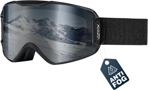 Vista 11 de Ski Goggles, Snowboard Goggles OTG for Men, Women & Youth Azul