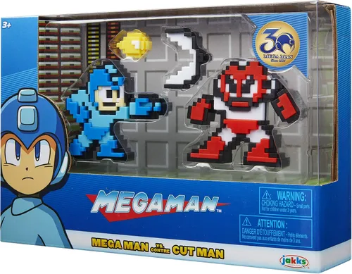 Vista 9 de Megaman 34175 MegaMan - Figura clásica de 8 bits (Mega Man vs. Cut Man)