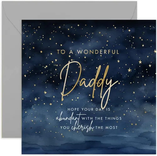 Vista 13 de Tarjeta de cumpleaños para novio, diseño de estrellas maravillosas, tarjeta de cumpleaños masculina para hombres y adultos, diseño de cielo